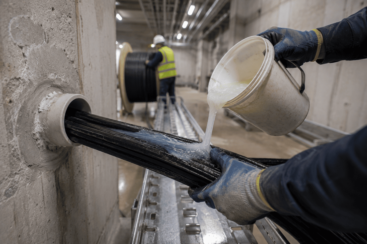 Why Cable Pulling Lubricant Is Essential for Large-Scale Cable Installations